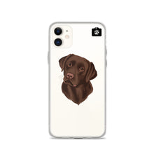 Load image into Gallery viewer, "Coco" (iPhone Case-Chocolate Brown Lab)