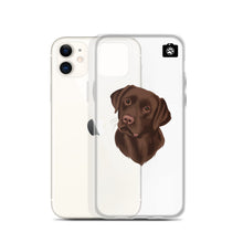 Load image into Gallery viewer, "Coco" (iPhone Case-Chocolate Brown Lab)