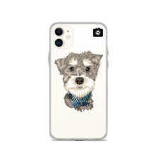 Load image into Gallery viewer, "Paddington" (iPhone Case Minature Schnauzer)