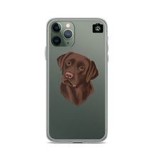Load image into Gallery viewer, "Coco" (iPhone Case-Chocolate Brown Lab)