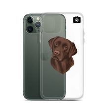 Load image into Gallery viewer, "Coco" (iPhone Case-Chocolate Brown Lab)