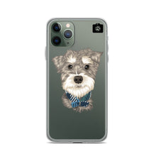 Load image into Gallery viewer, "Paddington" (iPhone Case Minature Schnauzer)