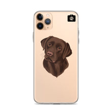 Load image into Gallery viewer, "Coco" (iPhone Case-Chocolate Brown Lab)