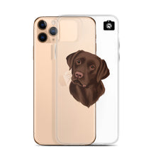 Load image into Gallery viewer, "Coco" (iPhone Case-Chocolate Brown Lab)