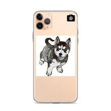 Load image into Gallery viewer, "Sledder" (iPhone Case -Husky)