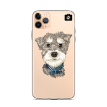 Load image into Gallery viewer, "Paddington" (iPhone Case Minature Schnauzer)