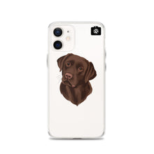 Load image into Gallery viewer, "Coco" (iPhone Case-Chocolate Brown Lab)