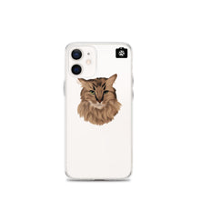 Load image into Gallery viewer, "SPARKLES" (iPhone Case-Brown Cat)