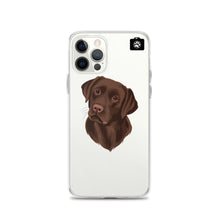 Load image into Gallery viewer, "Coco" (iPhone Case-Chocolate Brown Lab)