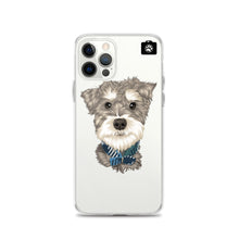 Load image into Gallery viewer, "Paddington" (iPhone Case Minature Schnauzer)