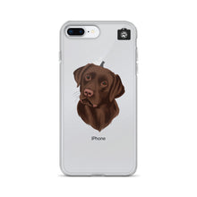 Load image into Gallery viewer, "Coco" (iPhone Case-Chocolate Brown Lab)