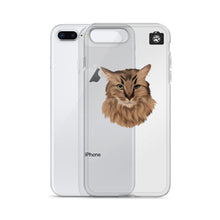 Load image into Gallery viewer, "SPARKLES" (iPhone Case-Brown Cat)