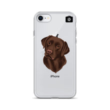 Load image into Gallery viewer, "Coco" (iPhone Case-Chocolate Brown Lab)