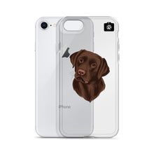 Load image into Gallery viewer, "Coco" (iPhone Case-Chocolate Brown Lab)