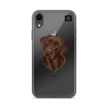 Load image into Gallery viewer, "Coco" (iPhone Case-Chocolate Brown Lab)