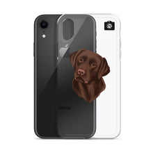 Load image into Gallery viewer, "Coco" (iPhone Case-Chocolate Brown Lab)