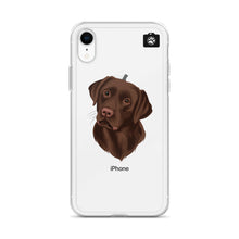 Load image into Gallery viewer, "Coco" (iPhone Case-Chocolate Brown Lab)