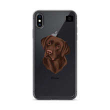 Load image into Gallery viewer, "Coco" (iPhone Case-Chocolate Brown Lab)