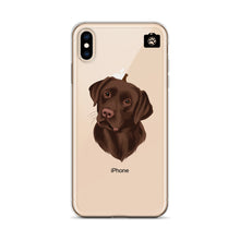 Load image into Gallery viewer, "Coco" (iPhone Case-Chocolate Brown Lab)