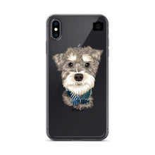 Load image into Gallery viewer, "Paddington" (iPhone Case Minature Schnauzer)