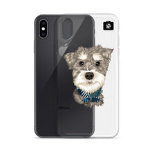 Load image into Gallery viewer, "Paddington" (iPhone Case Minature Schnauzer)