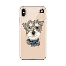 Load image into Gallery viewer, "Paddington" (iPhone Case Minature Schnauzer)