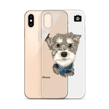 Load image into Gallery viewer, "Paddington" (iPhone Case Minature Schnauzer)