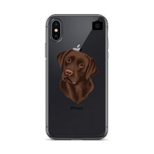 Load image into Gallery viewer, "Coco" (iPhone Case-Chocolate Brown Lab)
