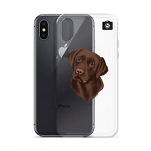 Load image into Gallery viewer, "Coco" (iPhone Case-Chocolate Brown Lab)