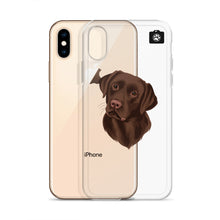 Load image into Gallery viewer, "Coco" (iPhone Case-Chocolate Brown Lab)