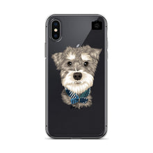 Load image into Gallery viewer, "Paddington" (iPhone Case Minature Schnauzer)