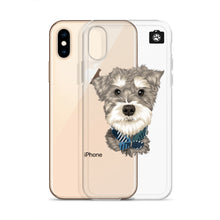 Load image into Gallery viewer, "Paddington" (iPhone Case Minature Schnauzer)