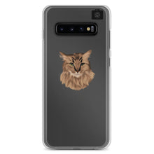 Load image into Gallery viewer, "SPARKLES" (Samsung Case-Brown Cat)