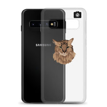Load image into Gallery viewer, "SPARKLES" (Samsung Case-Brown Cat)