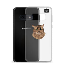 Load image into Gallery viewer, "SPARKLES" (Samsung Case-Brown Cat)