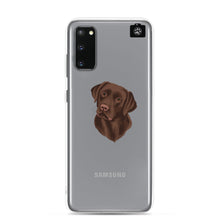 Load image into Gallery viewer, "Coco" (Samsung Case-Chocolate Brown Lab)