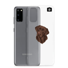 Load image into Gallery viewer, "Coco" (Samsung Case-Chocolate Brown Lab)