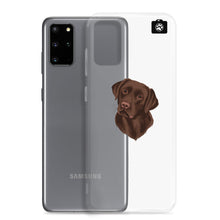 Load image into Gallery viewer, "Coco" (Samsung Case-Chocolate Brown Lab)
