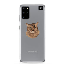 Load image into Gallery viewer, "SPARKLES" (Samsung Case-Brown Cat)
