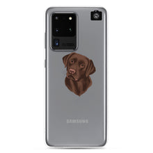 Load image into Gallery viewer, "Coco" (Samsung Case-Chocolate Brown Lab)