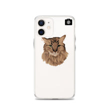Load image into Gallery viewer, &quot;SPARKLES&quot; (iPhone Case-Brown Cat)
