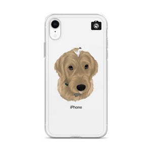 "Frankie" (iPhone Case Doodle Poodle Mix)