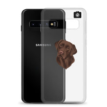 Load image into Gallery viewer, &quot;Coco&quot; (Samsung Case-Chocolate Brown Lab)
